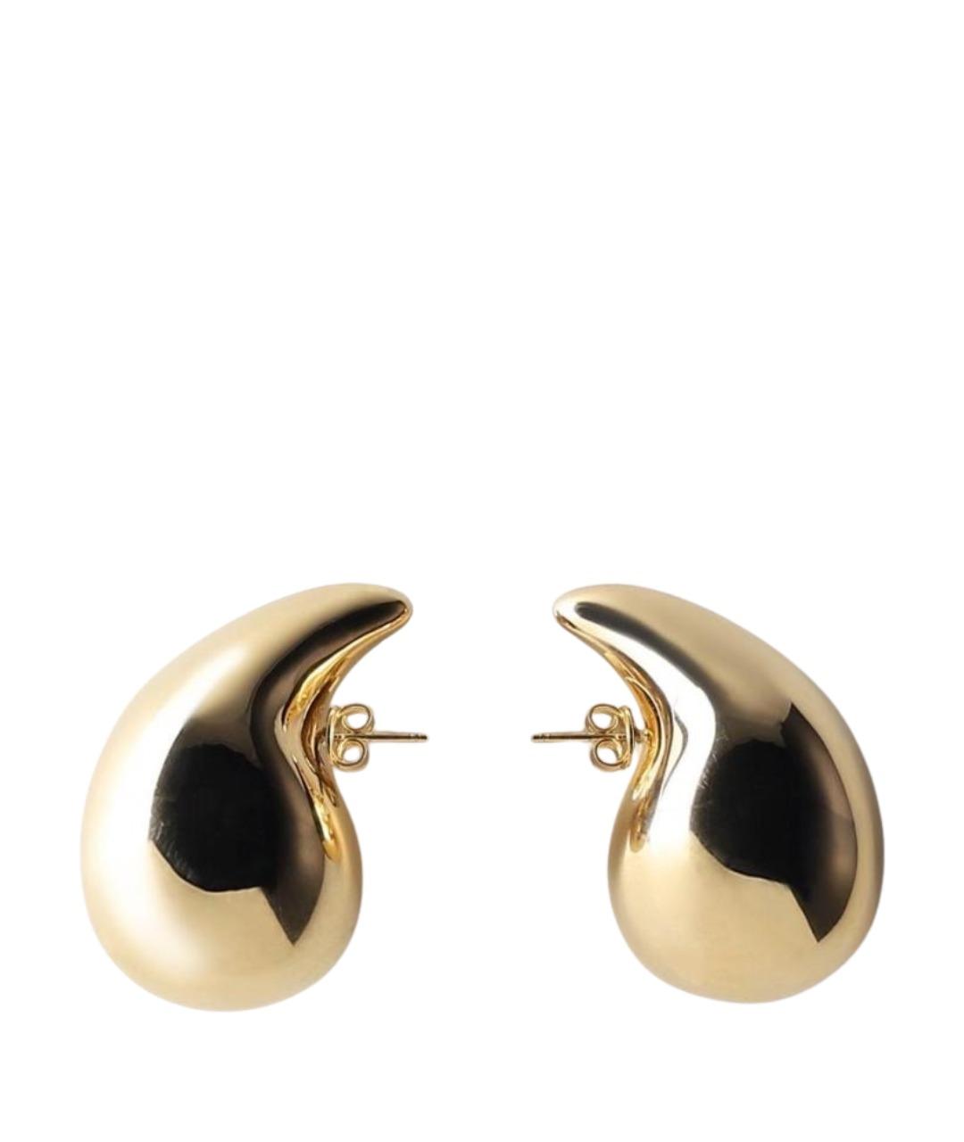 BOTTEGA VENETA Золотые серебряные серьги, фото 1