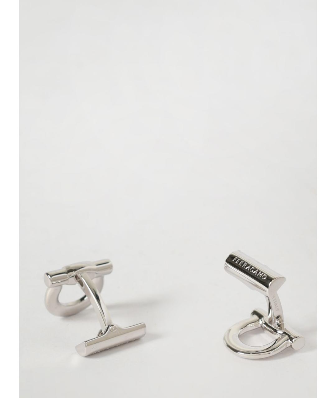 FERRAGAMO Серебряные запонки, фото 2