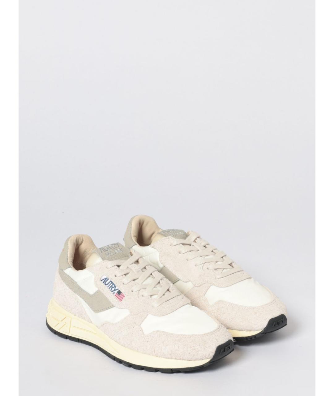 AUTRY Серые замшевые низкие кроссовки / кеды, фото 2