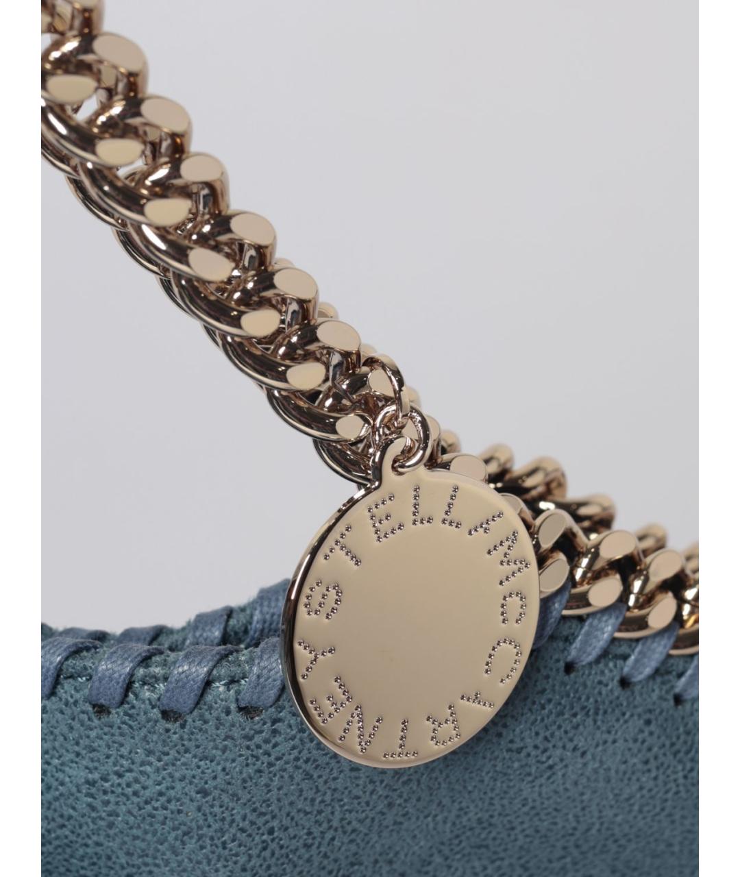 STELLA MCCARTNEY Синяя сумка тоут из искусственной кожи, фото 4