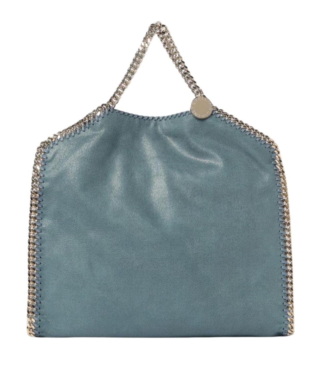 STELLA MCCARTNEY Синяя сумка тоут из искусственной кожи, фото 1