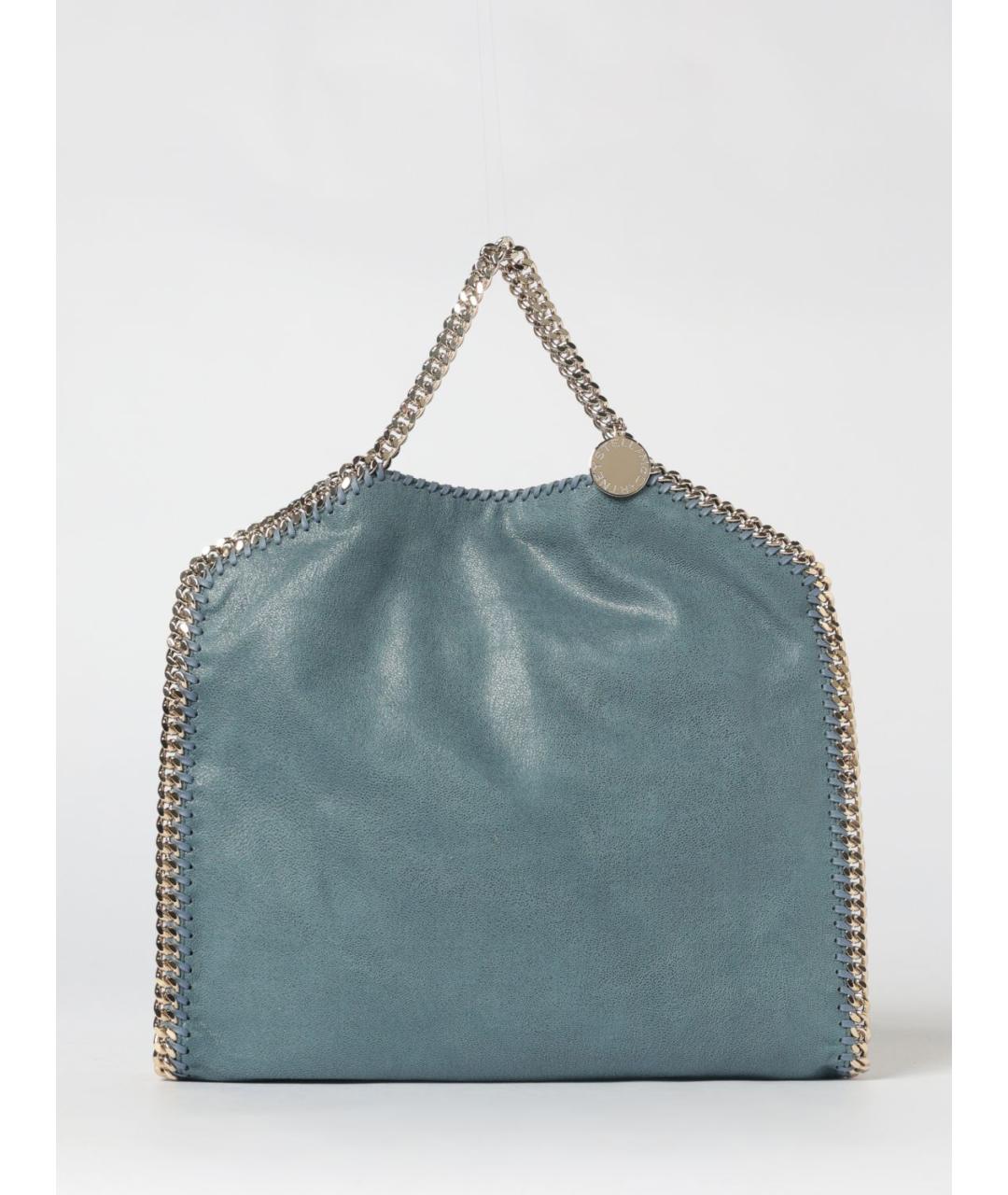 STELLA MCCARTNEY Синяя сумка тоут из искусственной кожи, фото 6