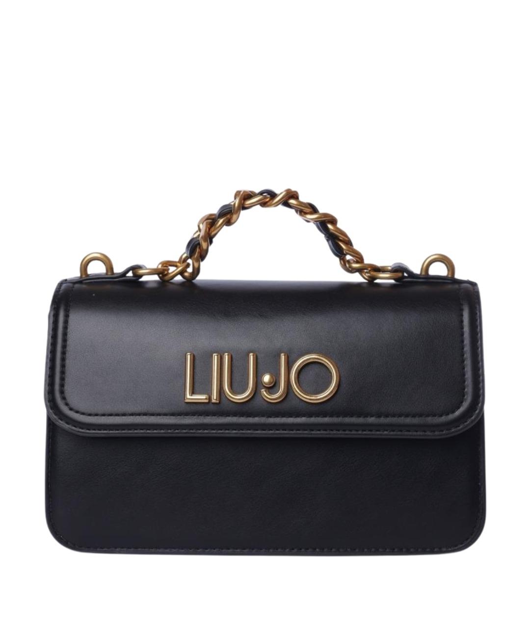 LIU JO Черная сумка с короткими ручками, фото 1