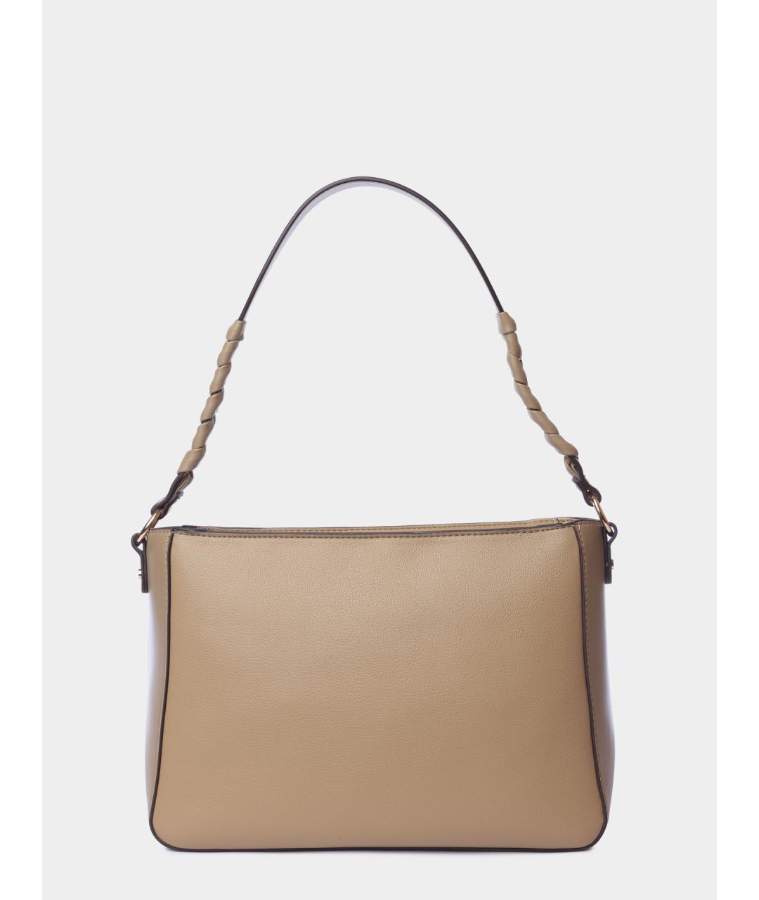 LIU JO Бежевая сумка через плечо, фото 5