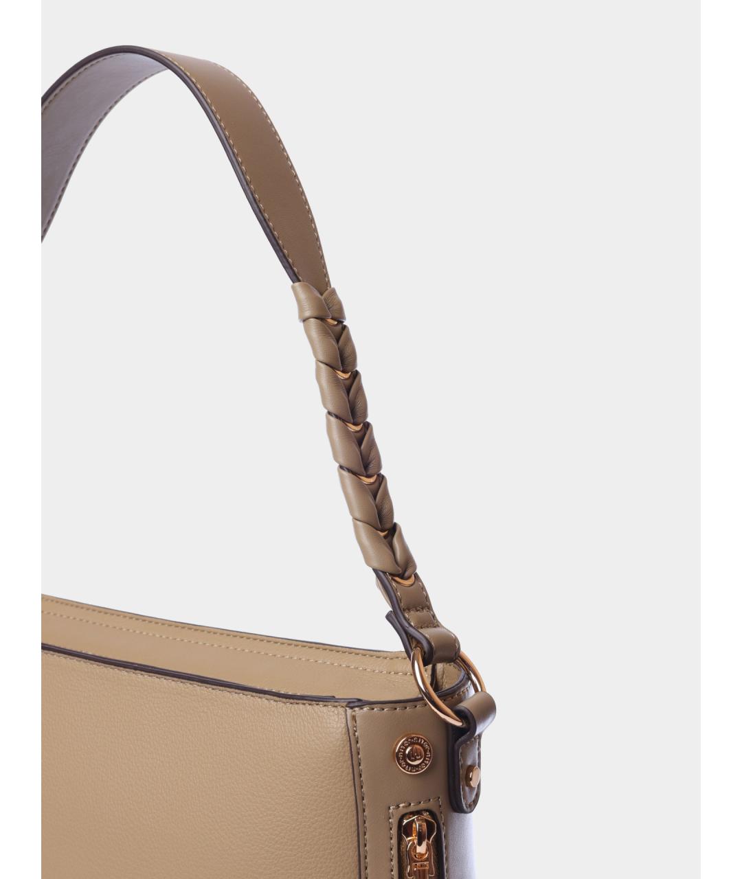 LIU JO Бежевая сумка через плечо, фото 4