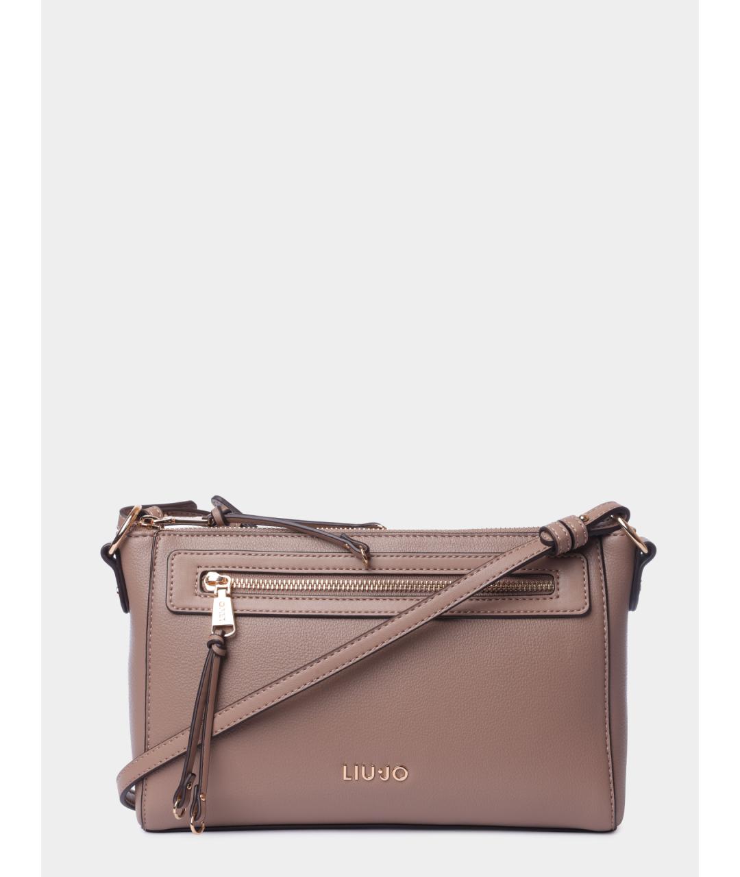 LIU JO Коричневая сумка через плечо, фото 2