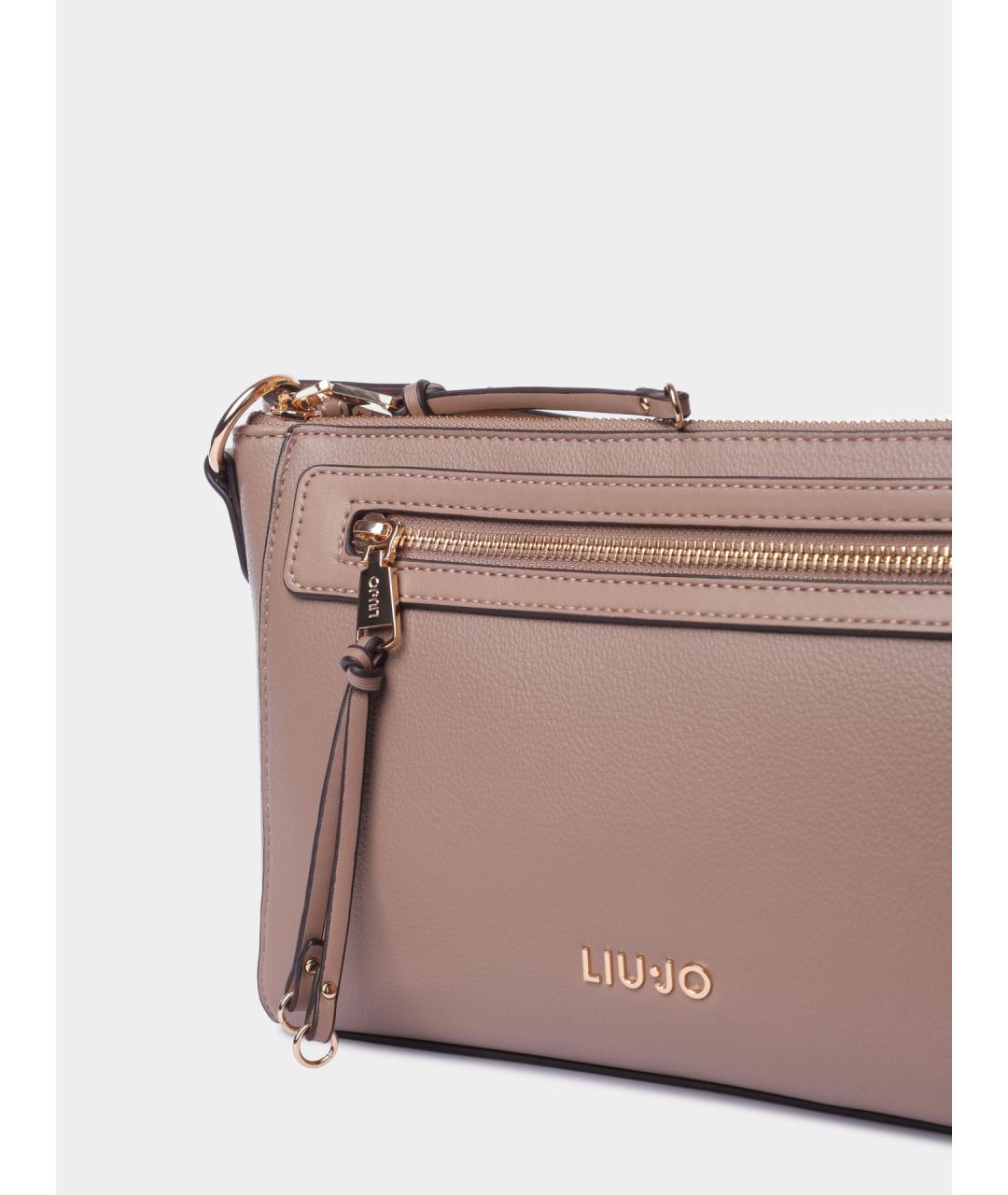 LIU JO Коричневая сумка через плечо, фото 4
