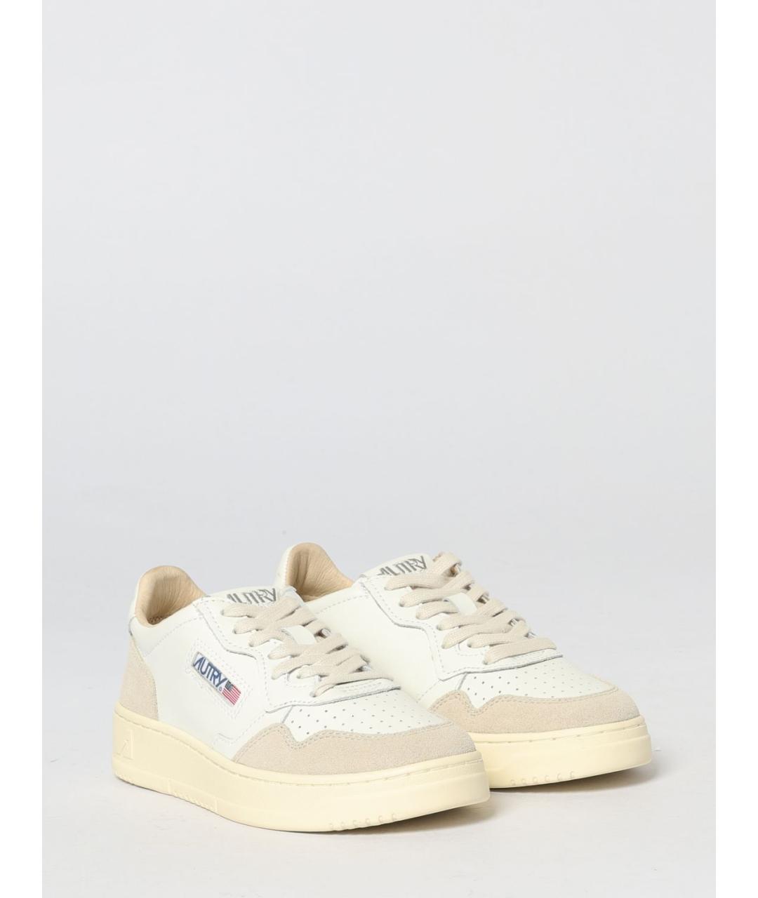 AUTRY Белые кожаные кеды, фото 2