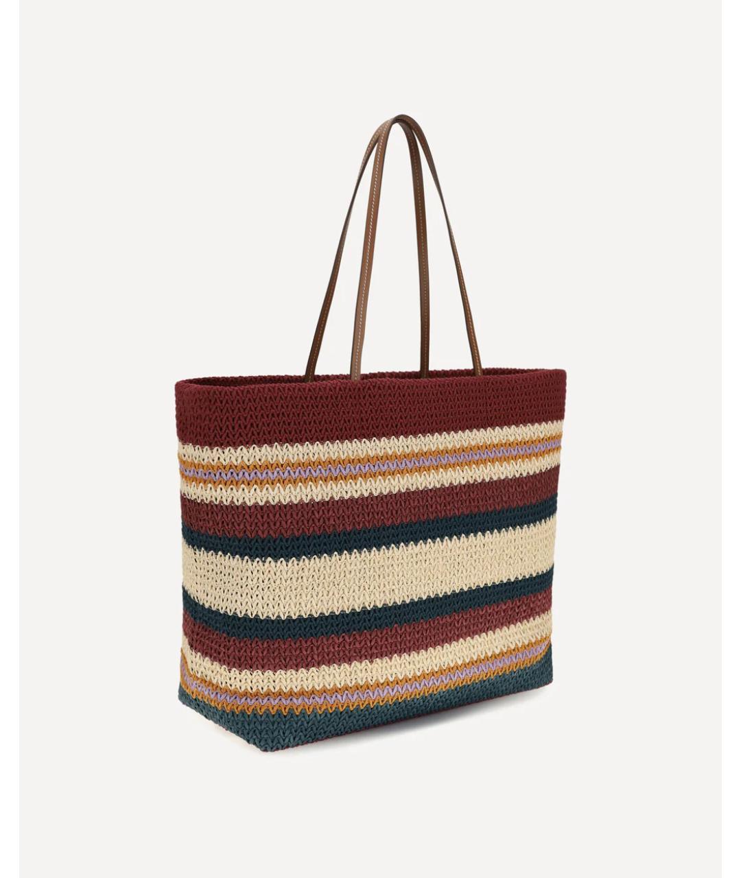 MIU MIU Бордовая сумка тоут, фото 3