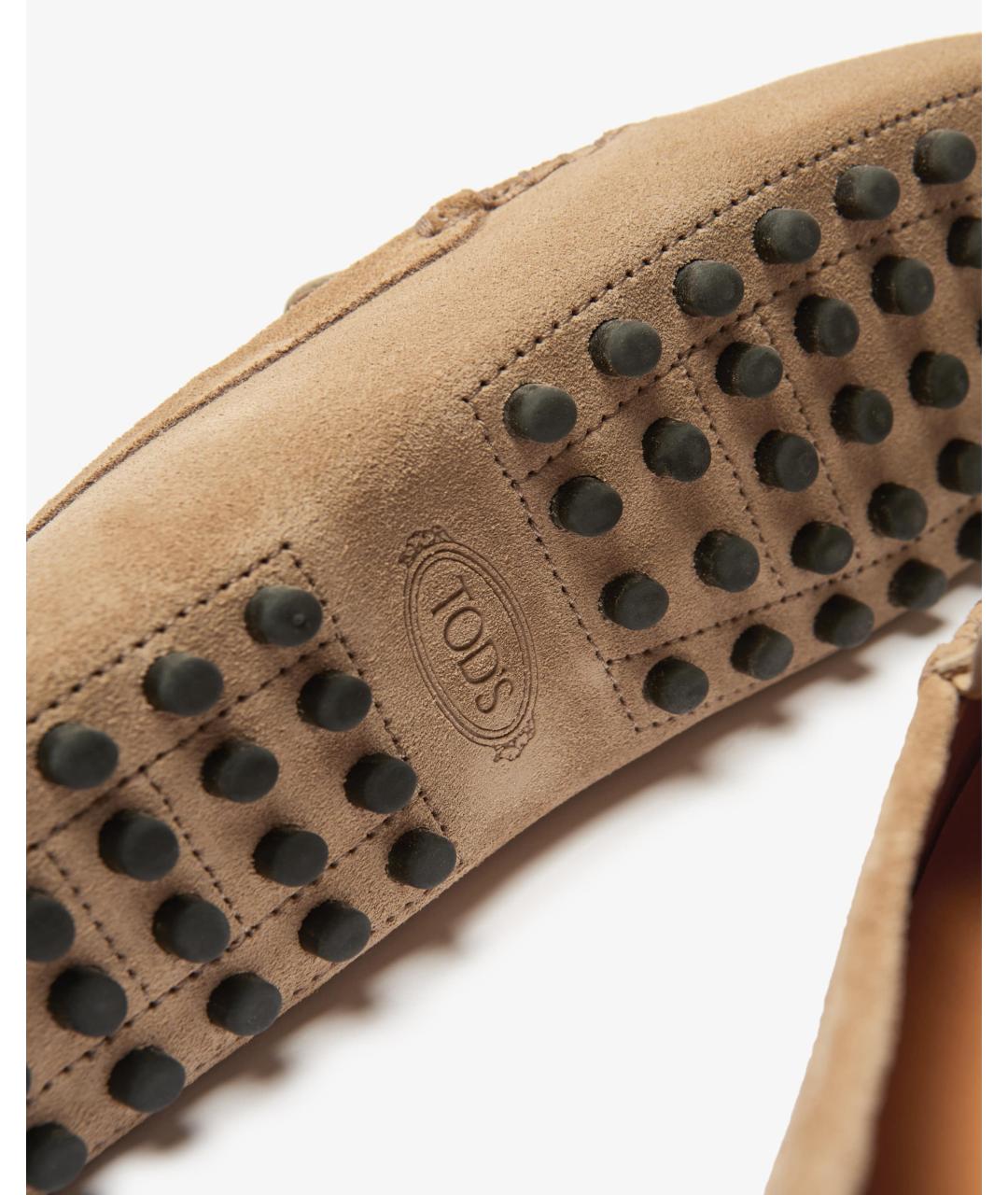 TOD'S Замшевые мокасины, фото 4