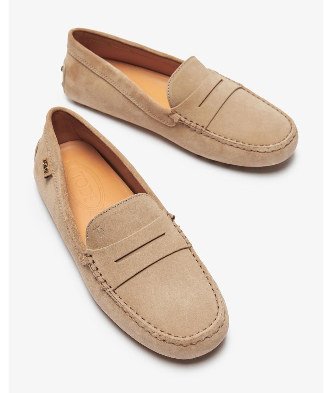 TOD'S Замшевые мокасины, фото 2