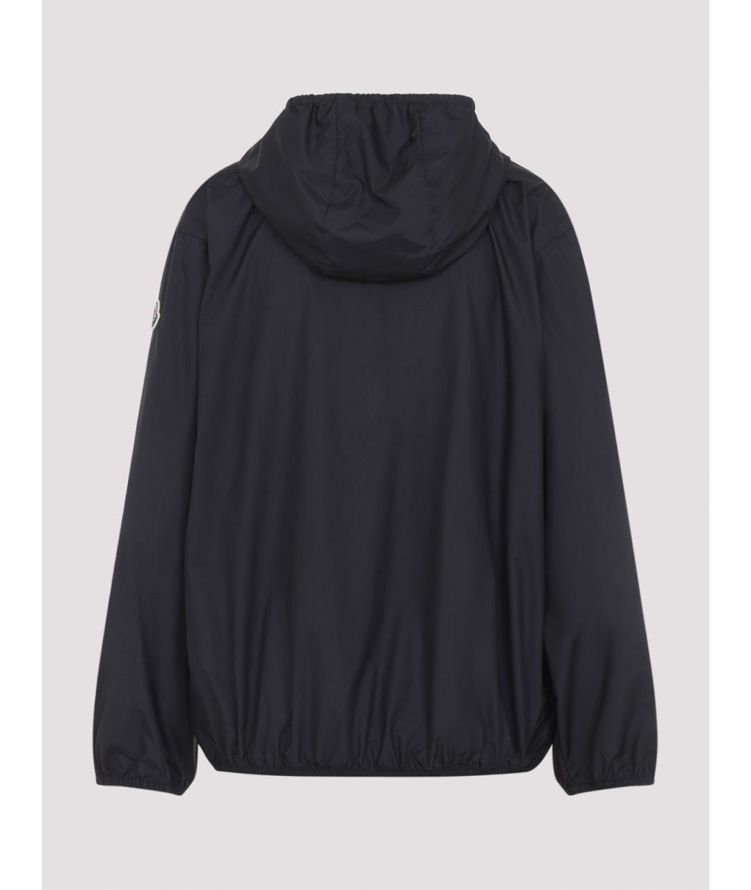 MONCLER Черная полиэстеровая куртка, фото 3