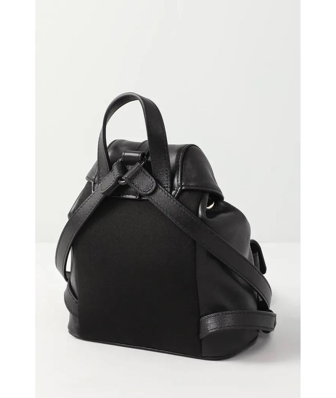 FURLA Черный кожаный рюкзак, фото 3