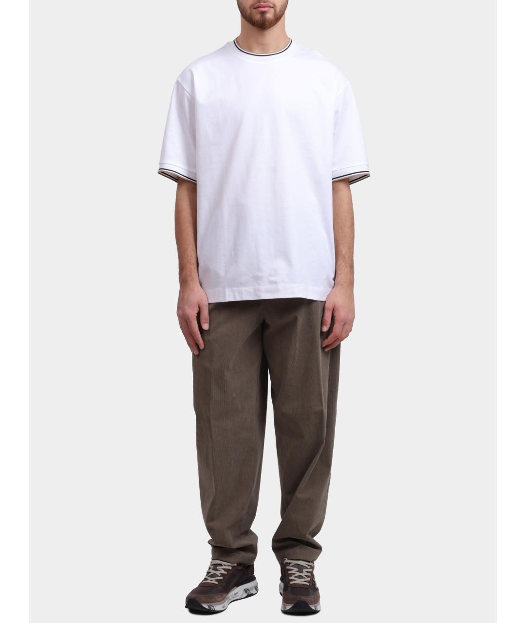 HUGO BOSS Хлопковая футболка, фото 2