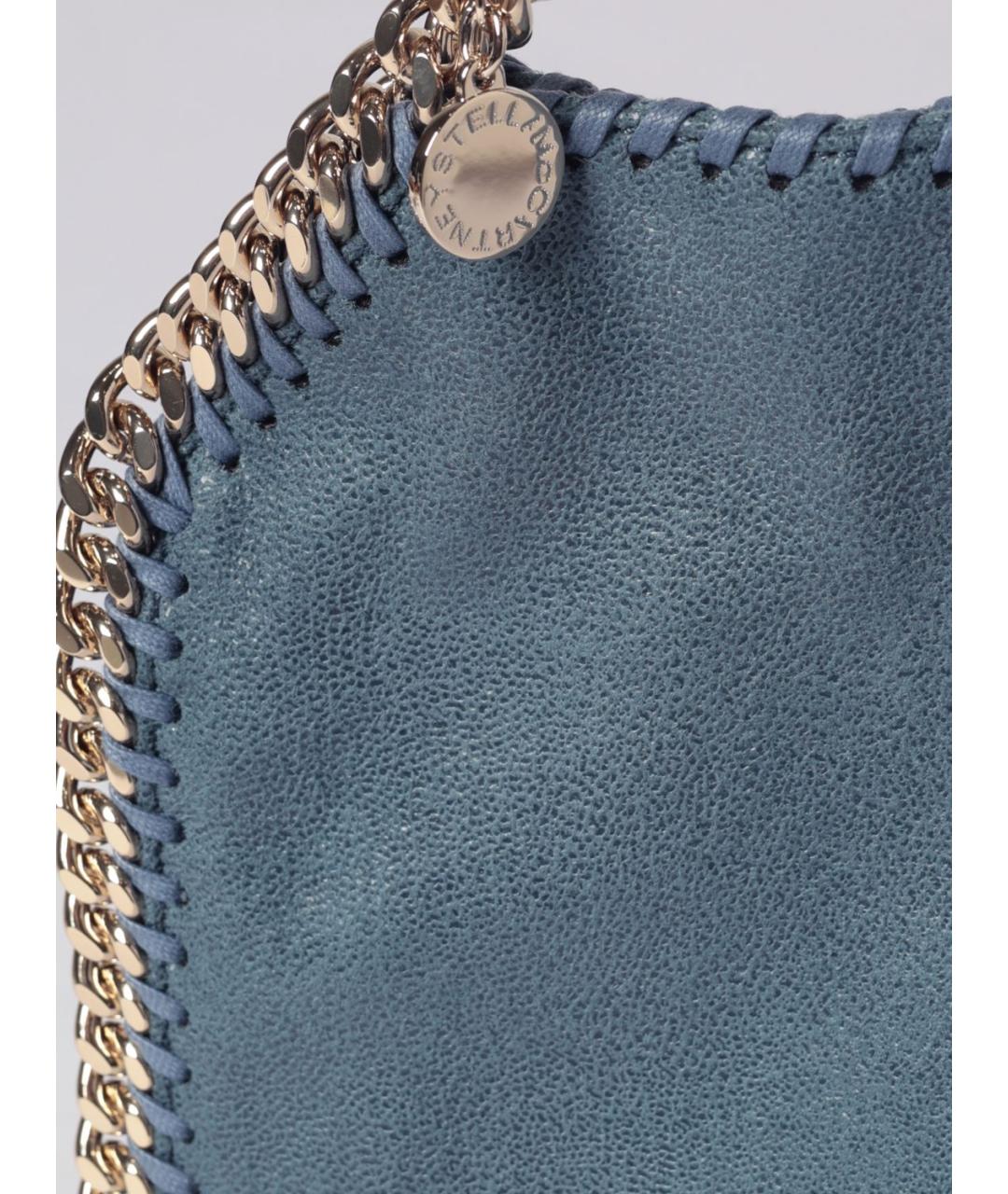 STELLA MCCARTNEY Синяя сумка через плечо из искусственной кожи, фото 4