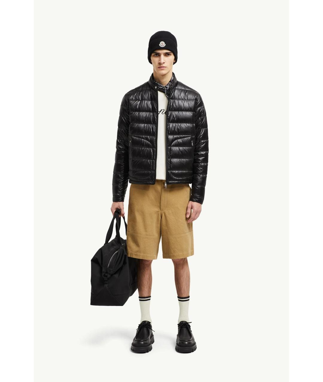 MONCLER Черная куртка, фото 3