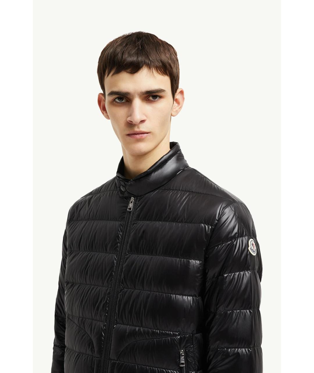 MONCLER Черная куртка, фото 4
