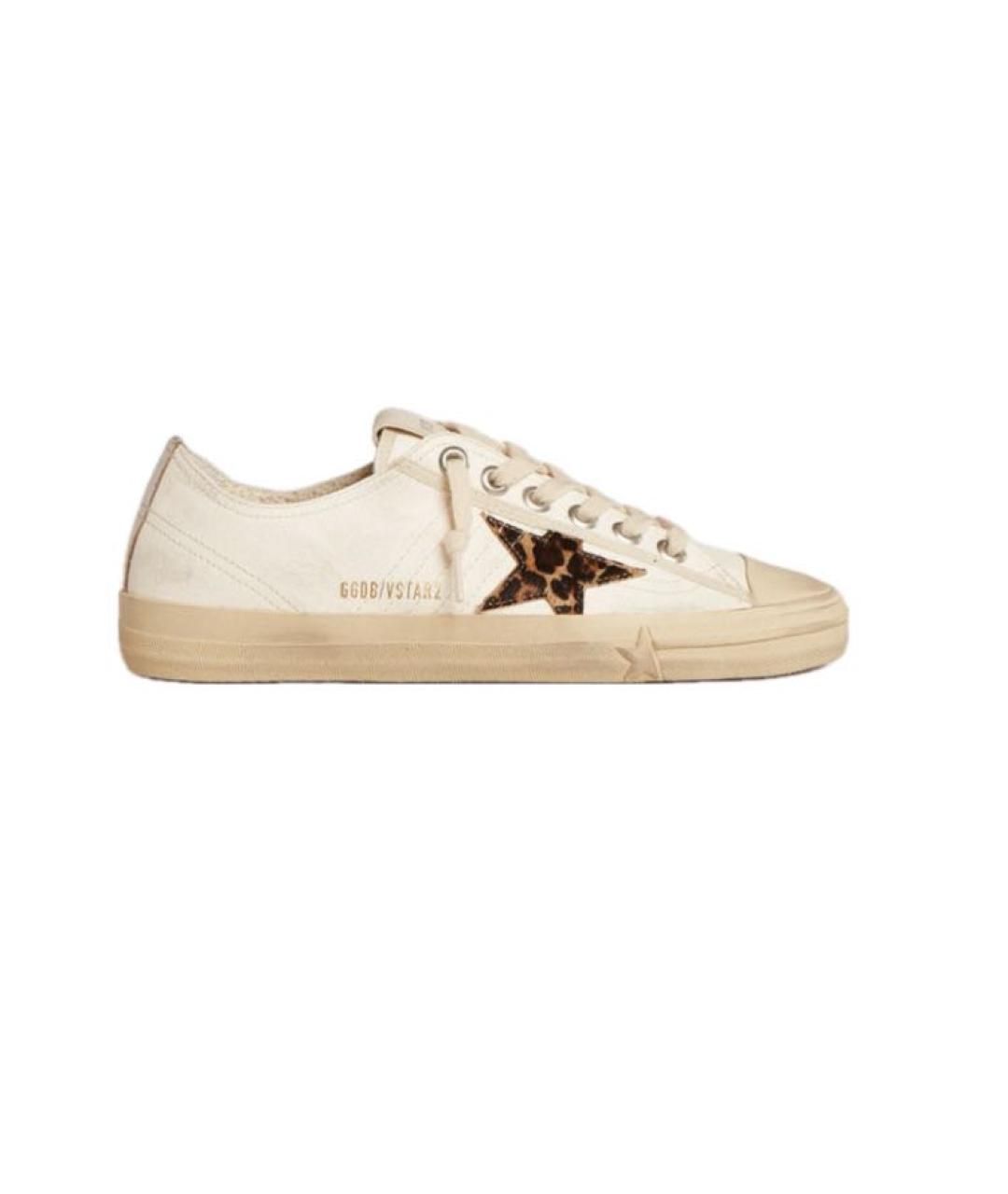 GOLDEN GOOSE DELUXE BRAND Белые кожаные кеды, фото 6