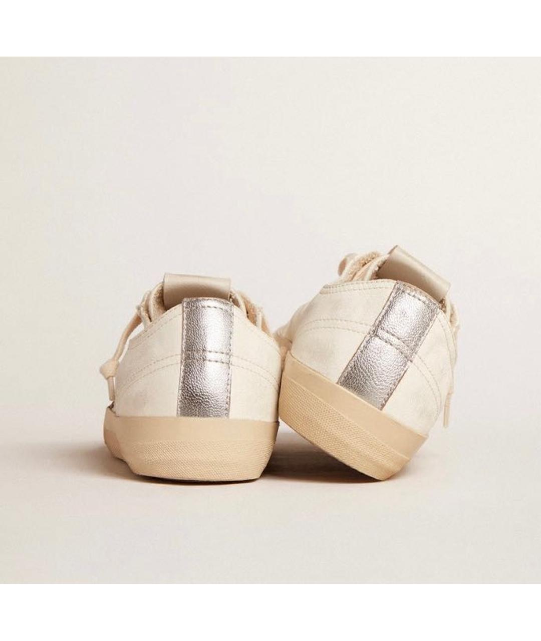 GOLDEN GOOSE DELUXE BRAND Белые кожаные кеды, фото 3