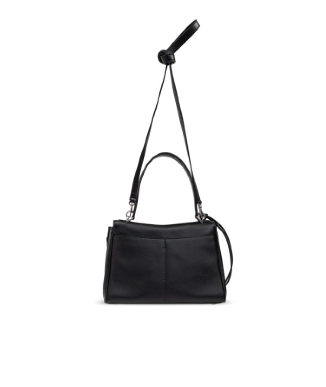 BALENCIAGA Черная кожаная сумка тоут, фото 3