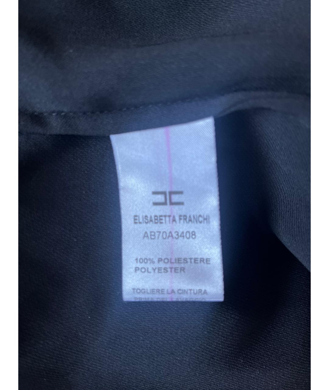 ELISABETTA FRANCHI Мульти полиэстеровое повседневное платье, фото 6