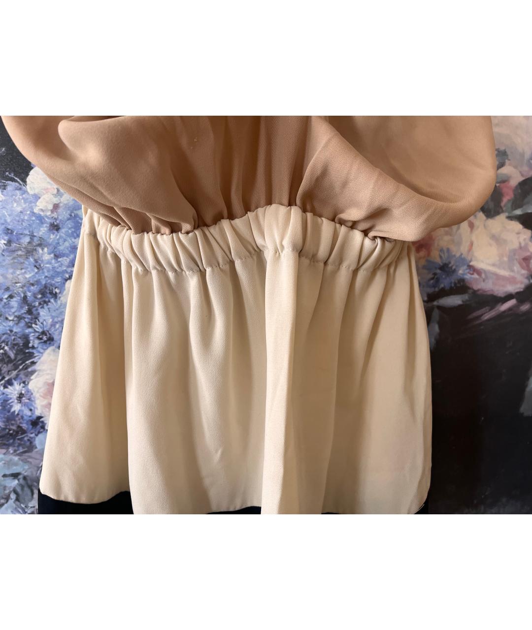 ELISABETTA FRANCHI Мульти полиэстеровое повседневное платье, фото 3