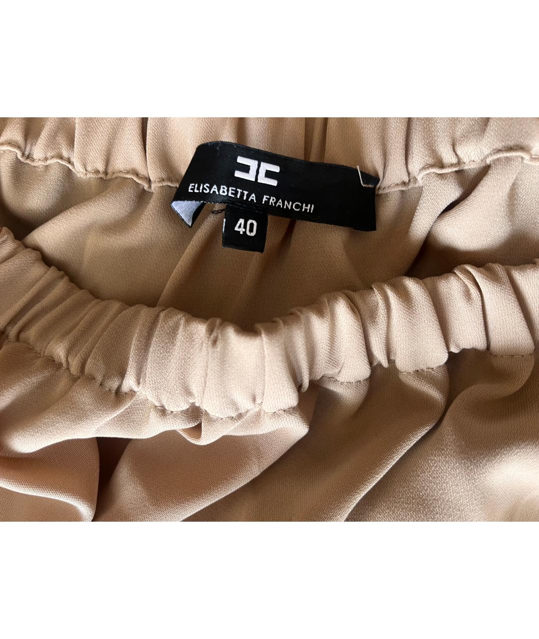 ELISABETTA FRANCHI Мульти полиэстеровое повседневное платье, фото 5