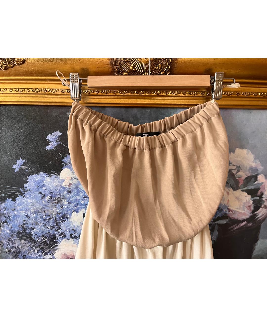 ELISABETTA FRANCHI Мульти полиэстеровое повседневное платье, фото 2