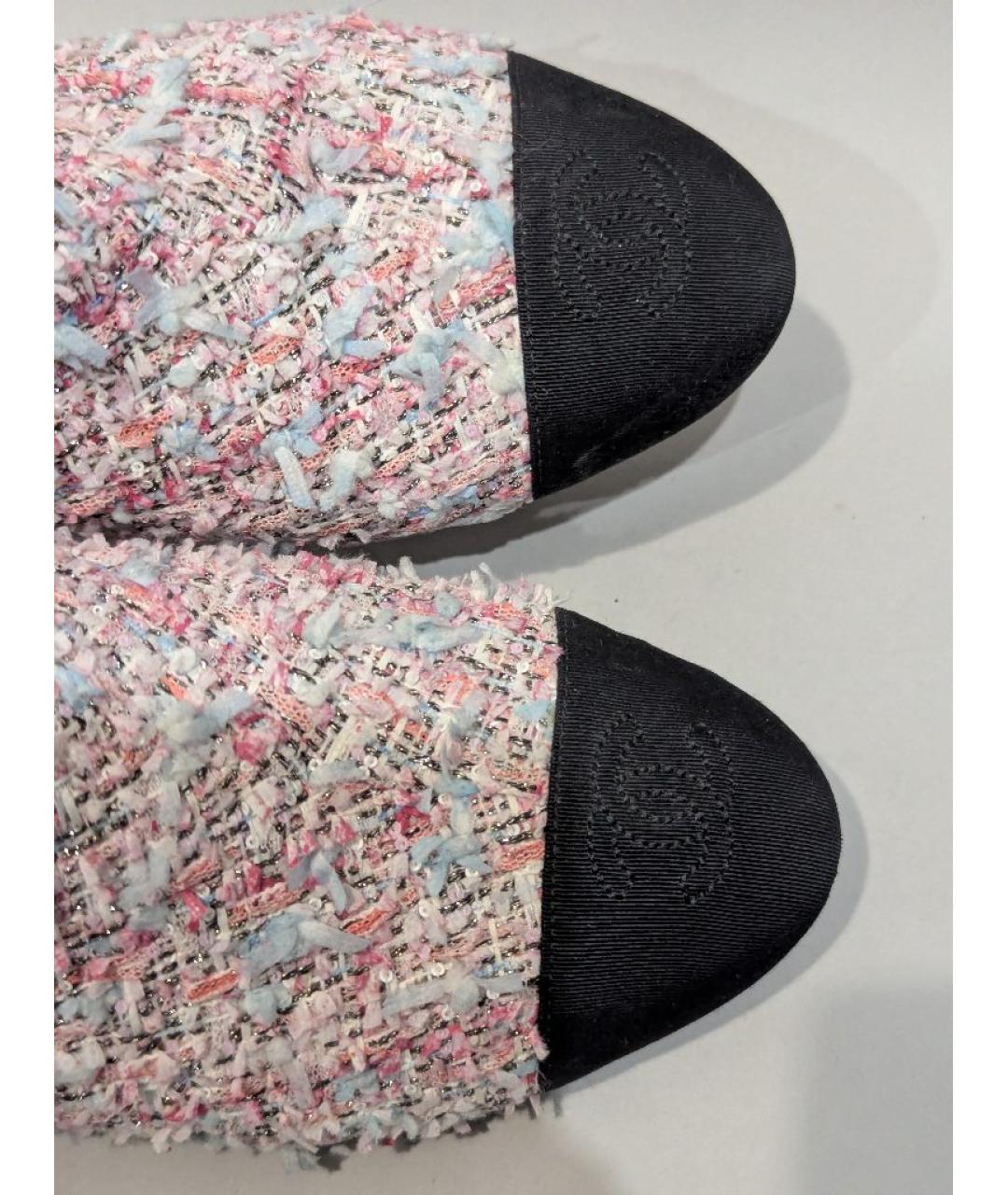 CHANEL Розовые ботильоны, фото 9