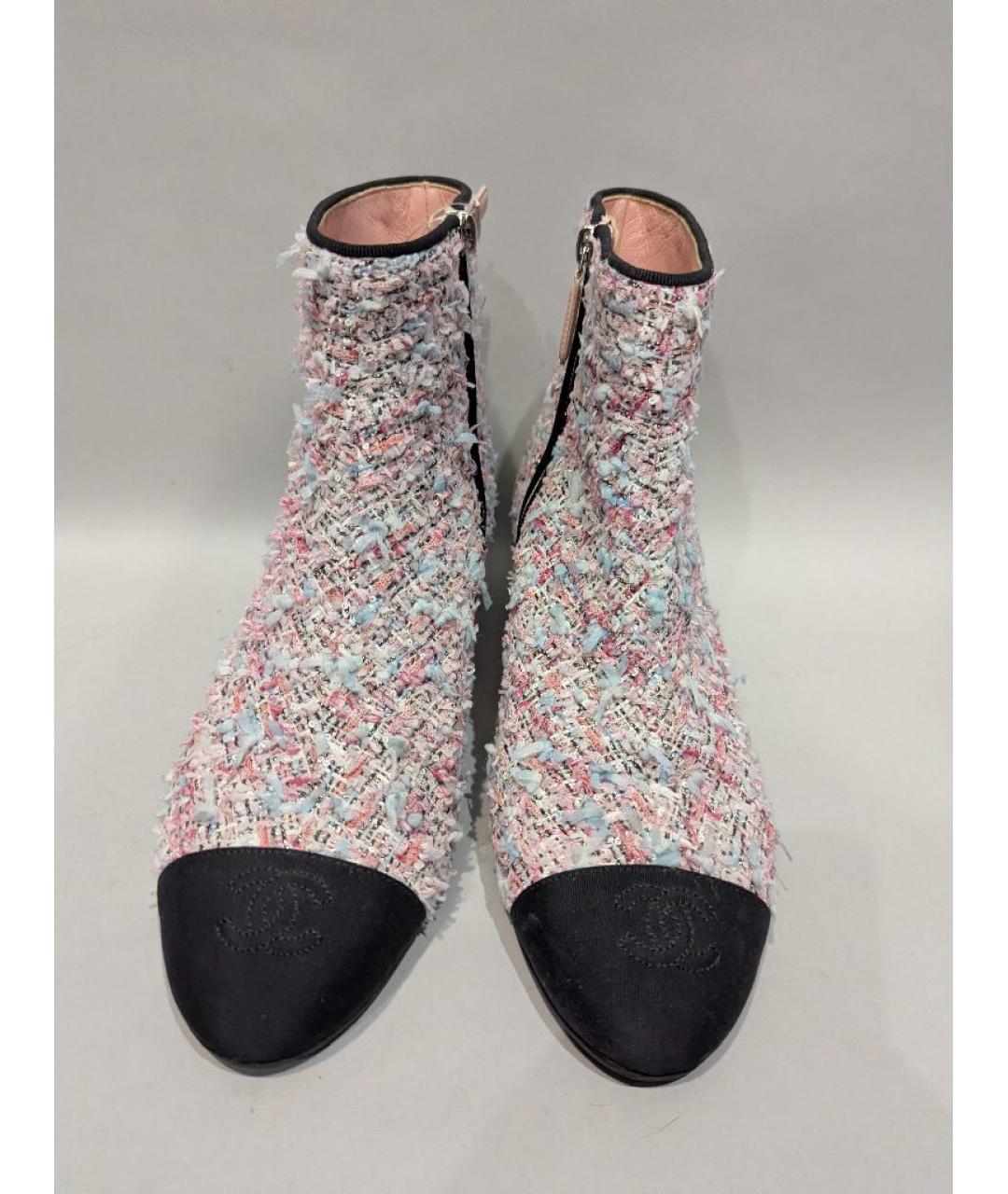 CHANEL Розовые ботильоны, фото 2