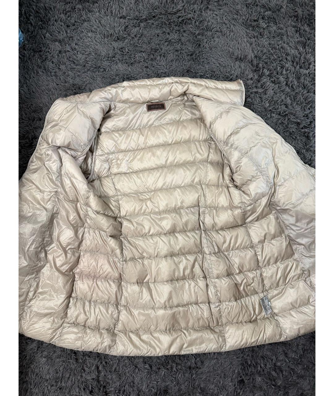 PESERICO Бежевый пуховик, фото 3