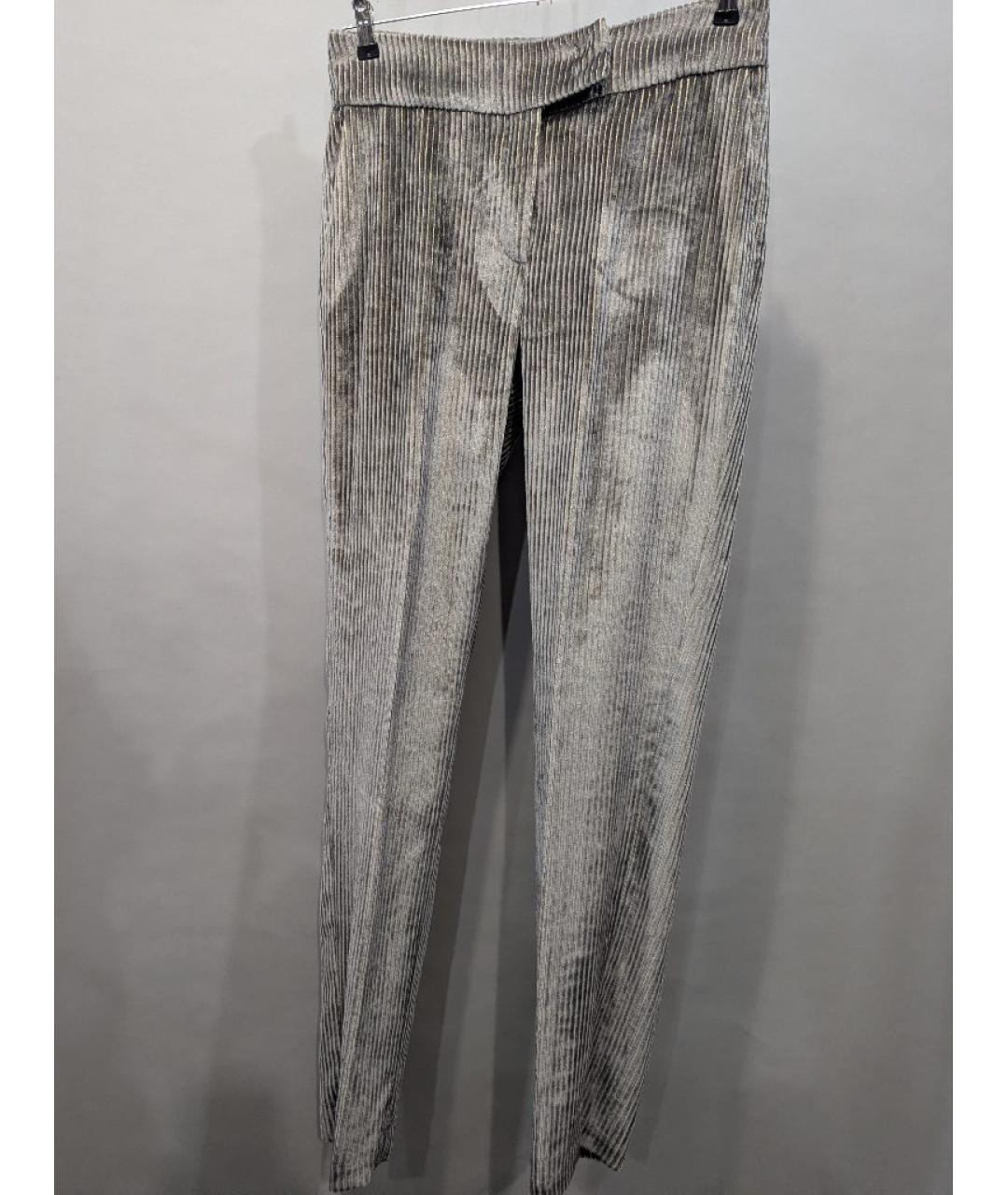 FABIANA FILIPPI Серый вискозный костюм с брюками, фото 2