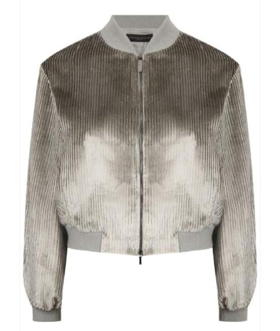 FABIANA FILIPPI Серый вискозный костюм с брюками, фото 10