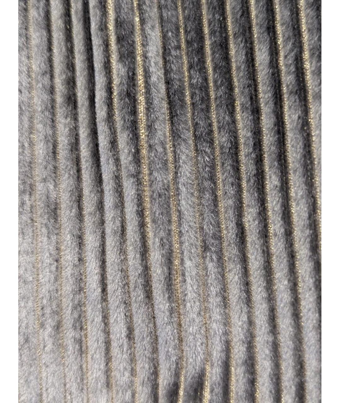 FABIANA FILIPPI Серый вискозный костюм с брюками, фото 8