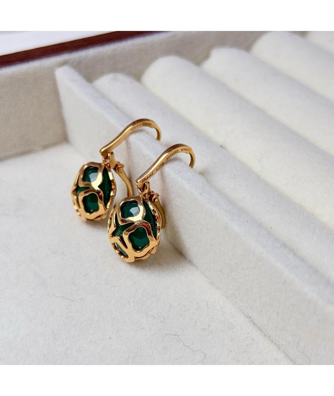 CHOPARD Золотые серьги из розового золота, фото 6