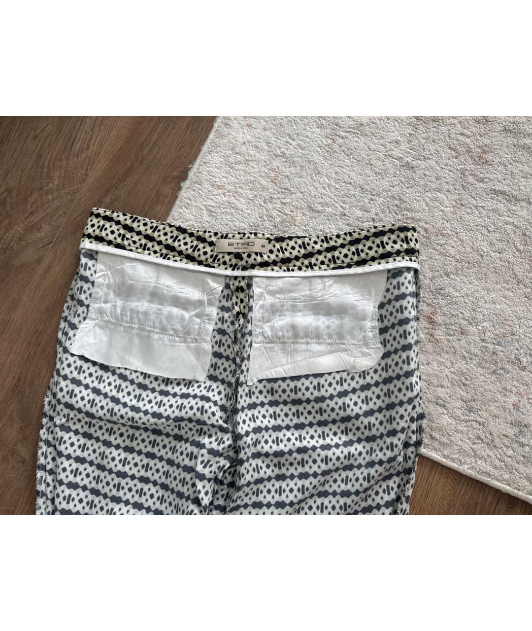 ETRO Вискозные брюки узкие, фото 8