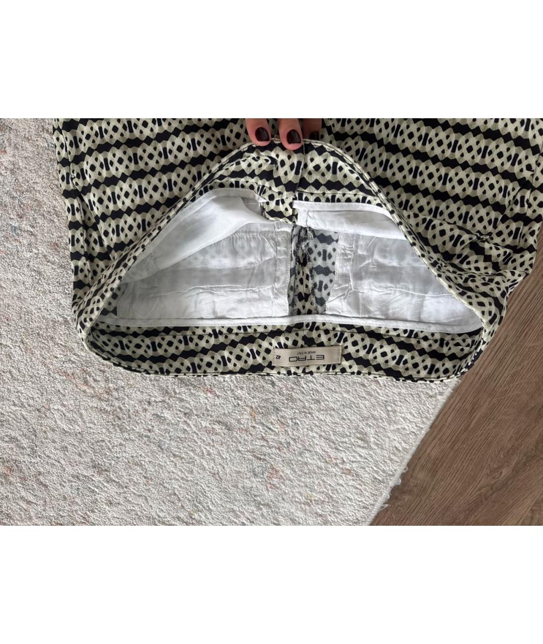 ETRO Вискозные брюки узкие, фото 3