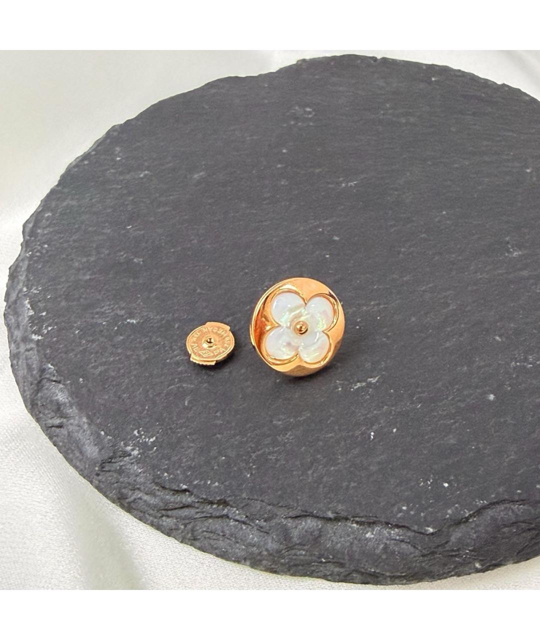 LOUIS VUITTON Золотые серьги из розового золота, фото 7