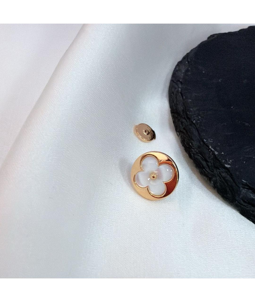 LOUIS VUITTON Золотые серьги из розового золота, фото 8