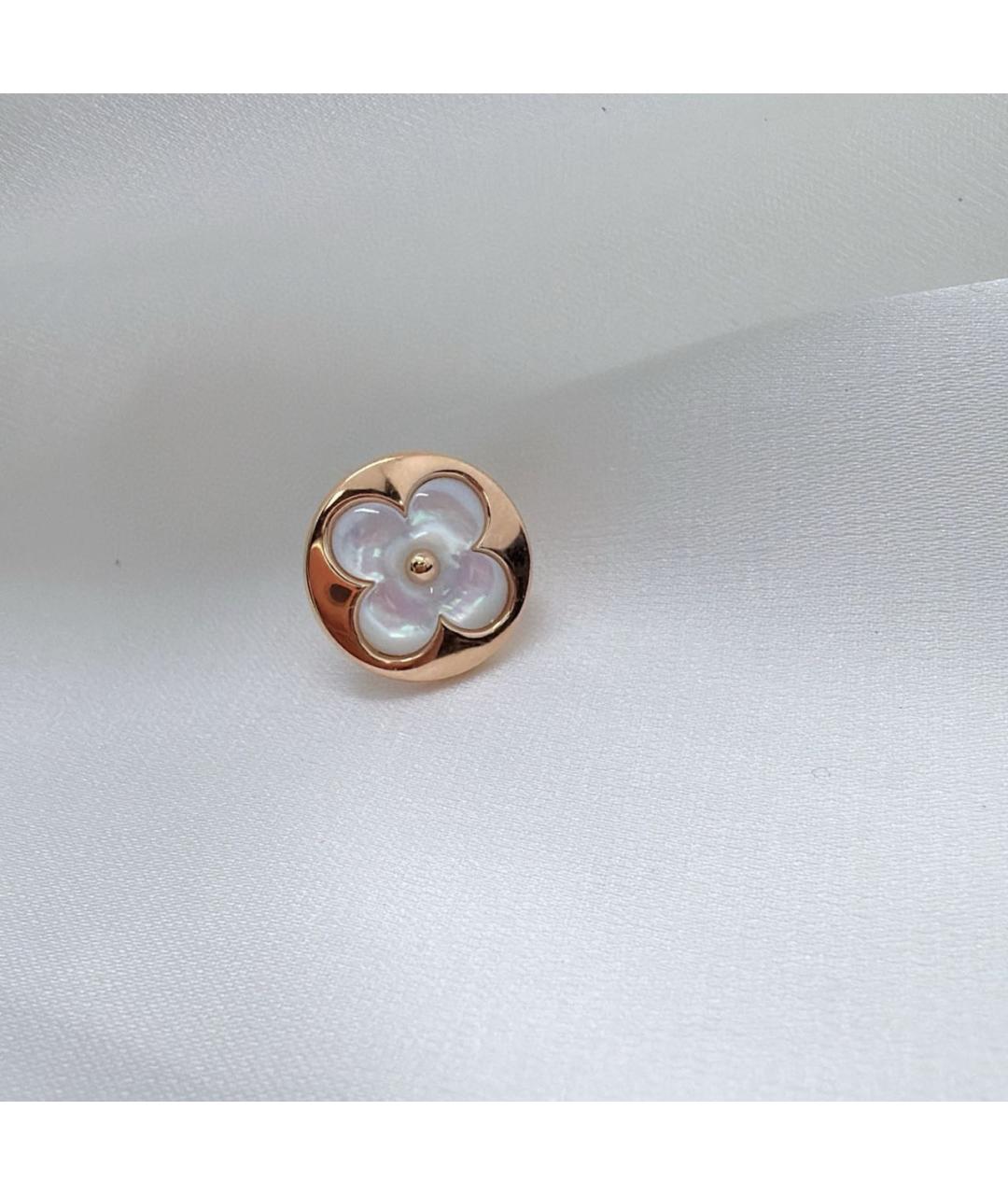 LOUIS VUITTON Золотые серьги из розового золота, фото 2