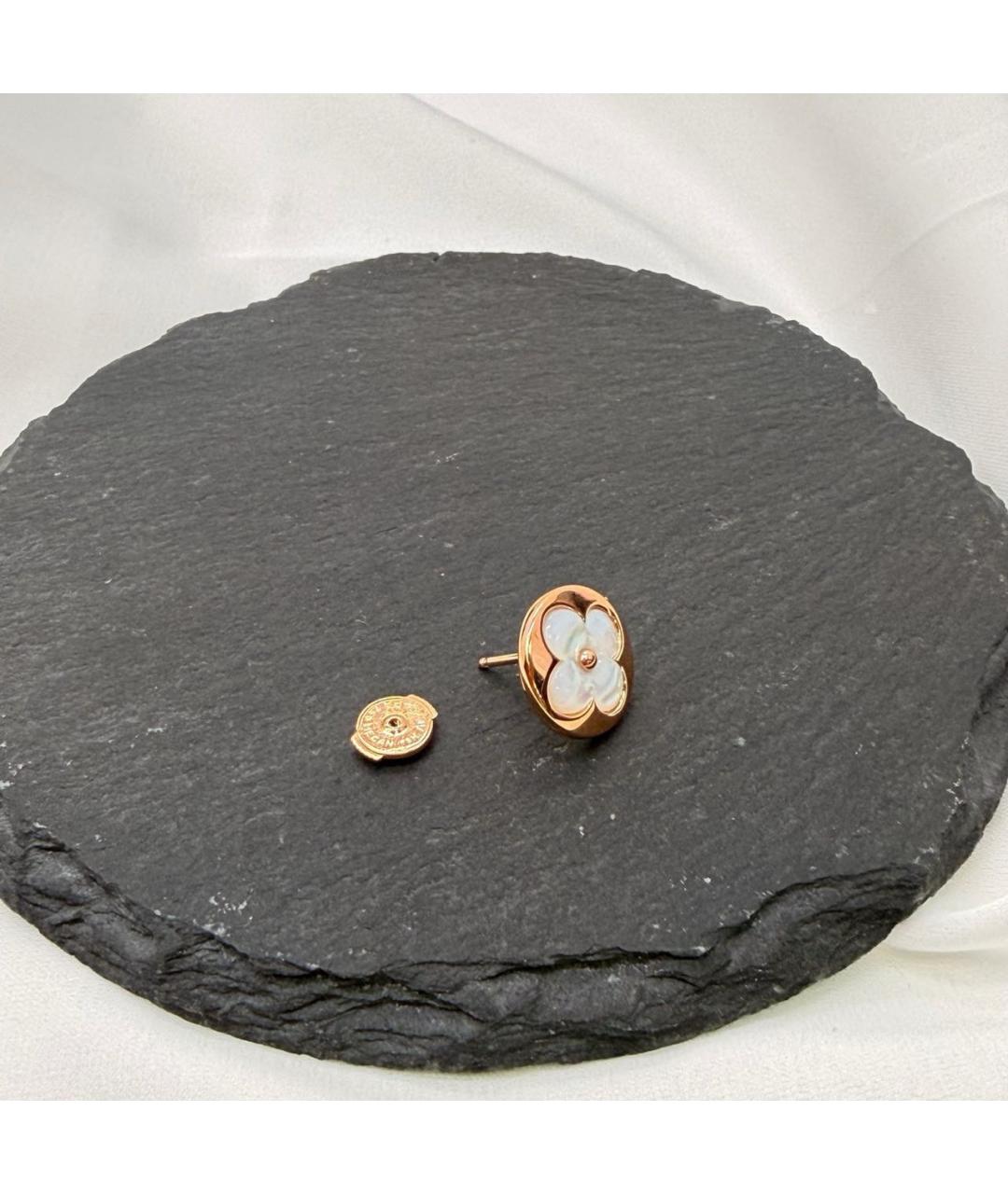 LOUIS VUITTON Золотые серьги из розового золота, фото 6