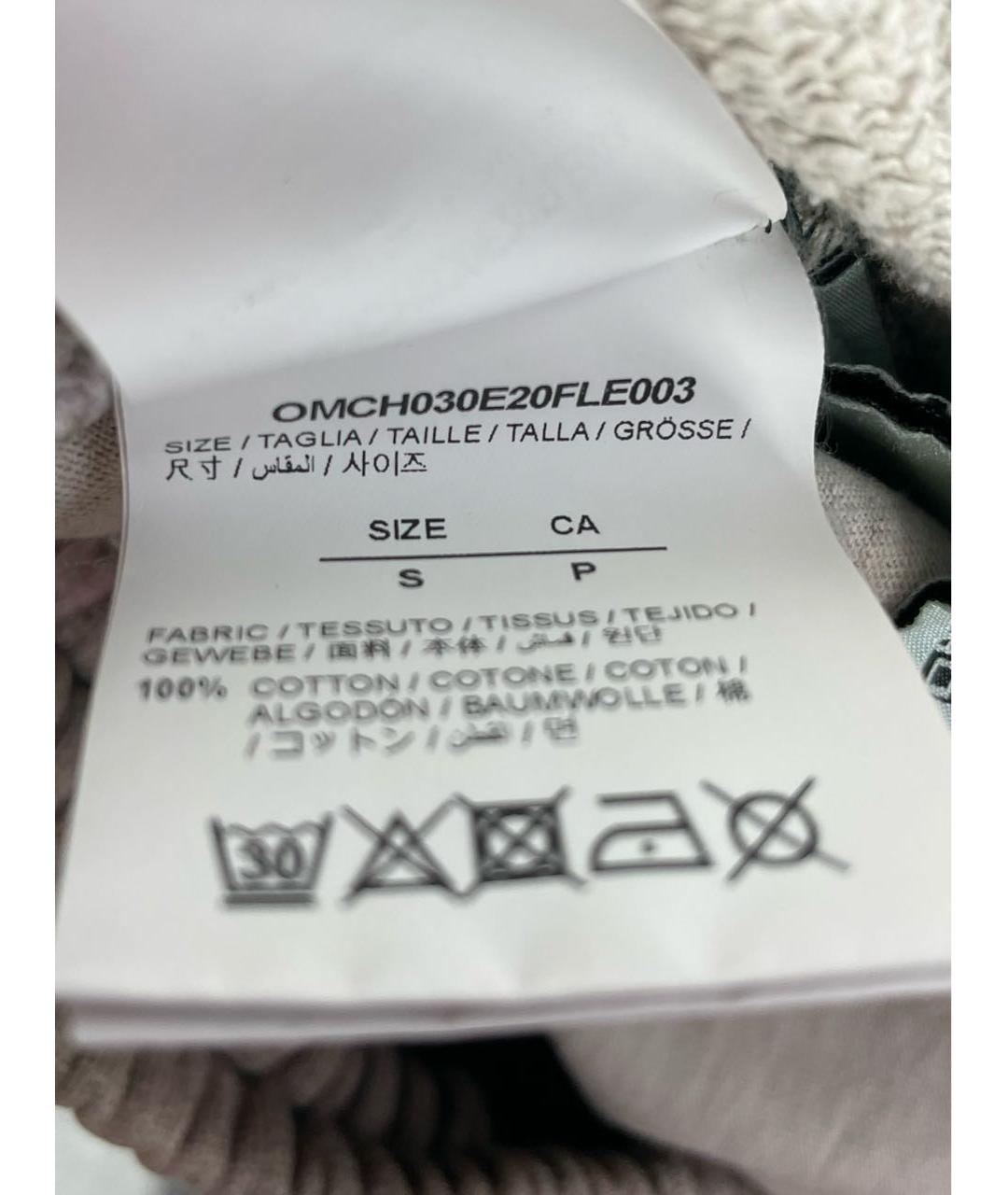 OFF-WHITE Мульти хлопковые повседневные брюки, фото 7