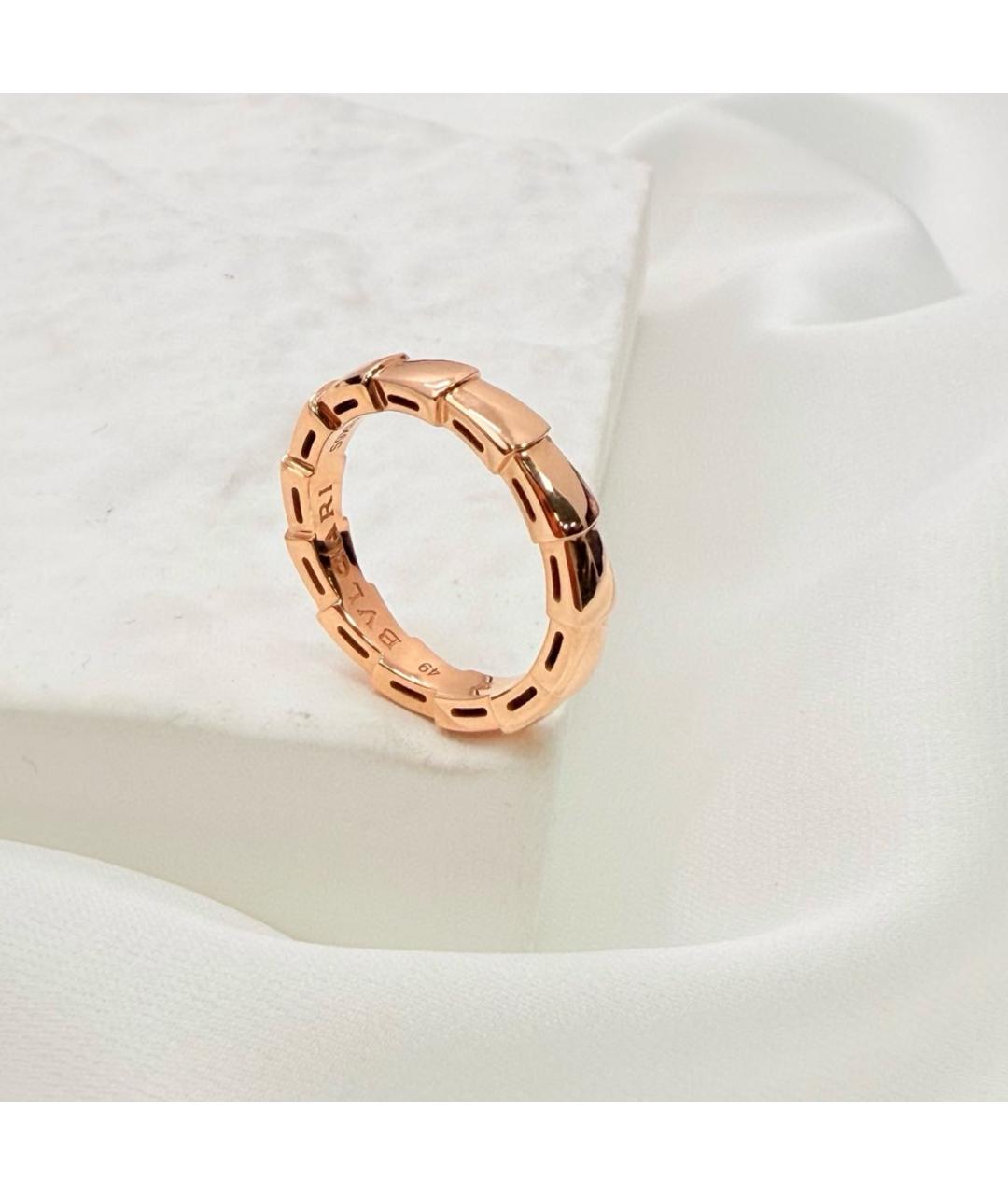 BVLGARI Золотое кольцо из розового золота, фото 8