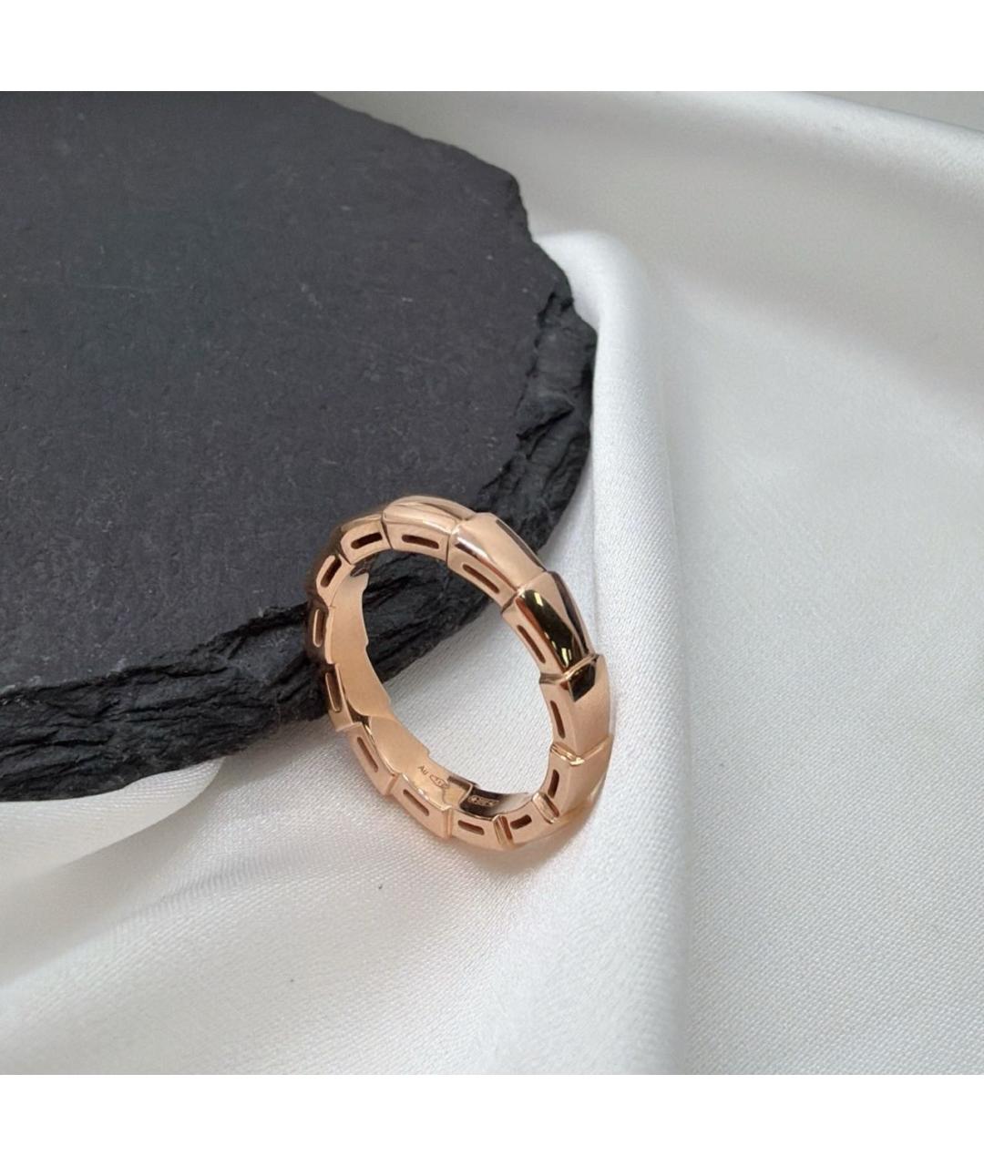 BVLGARI Золотое кольцо из розового золота, фото 4