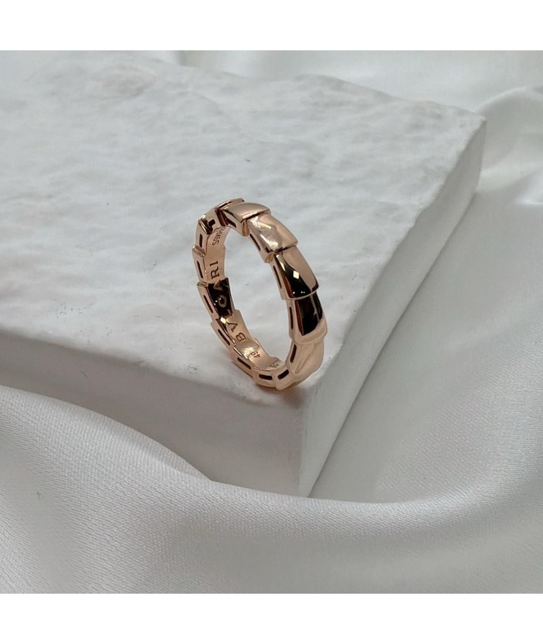 BVLGARI Золотое кольцо из розового золота, фото 7