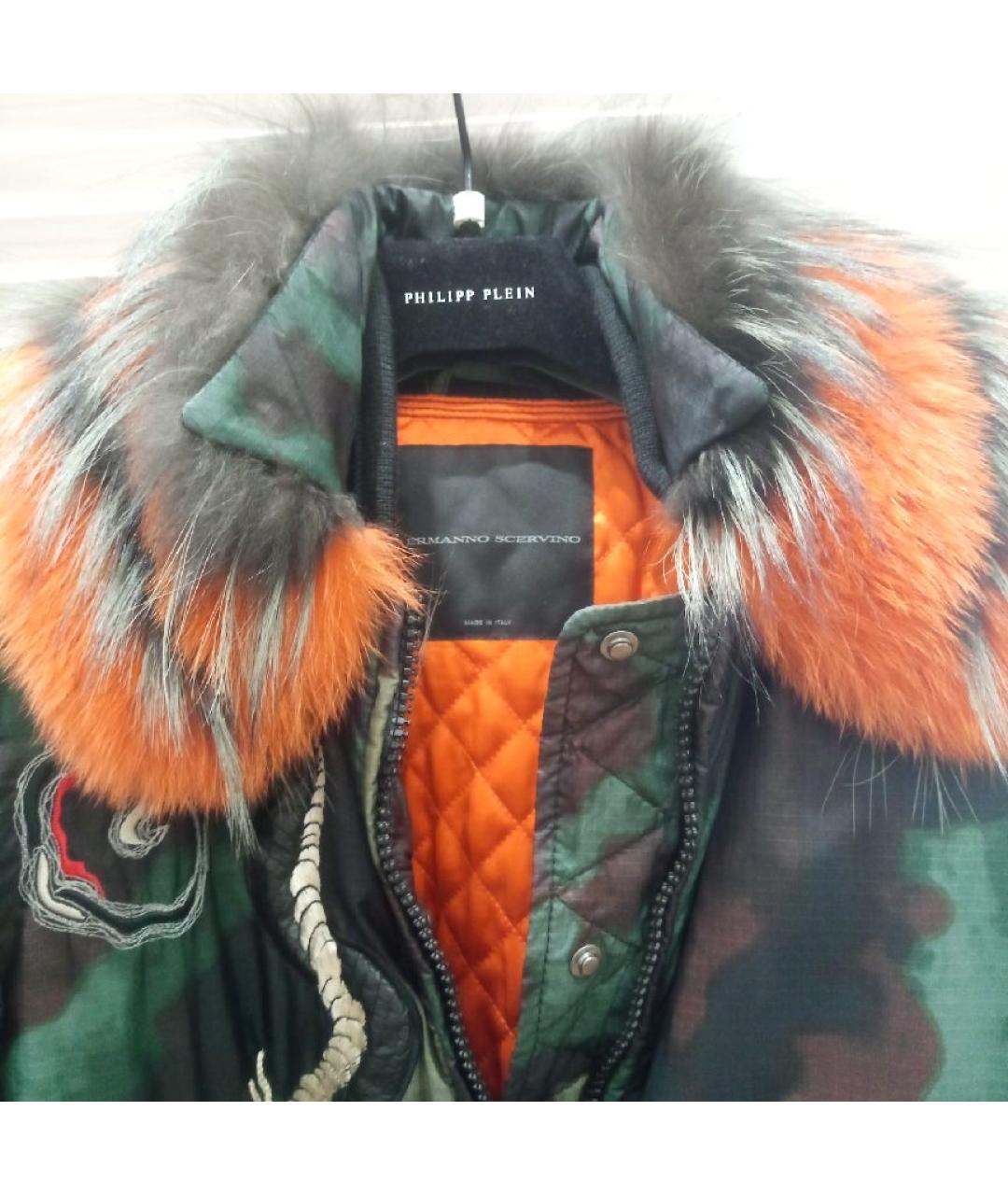 ERMANNO SCERVINO Мульти полиэстеровая парка, фото 3