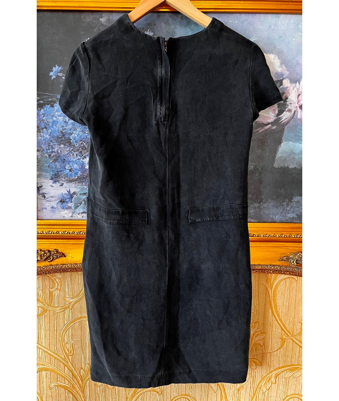 JOSEPH Зеленые шелковое повседневное платье, фото 5