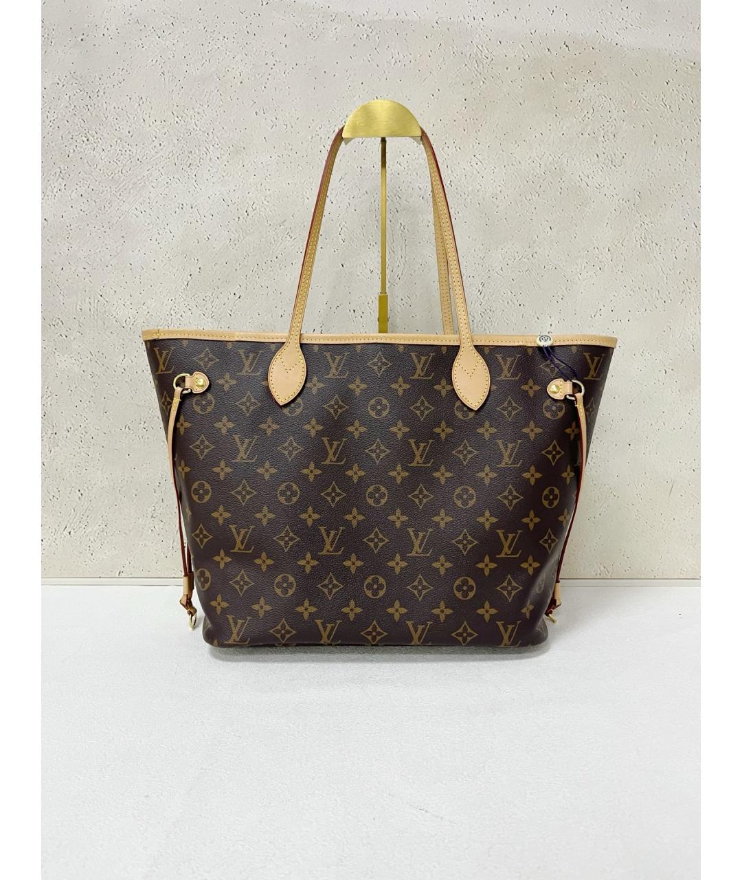 LOUIS VUITTON Коричневая сумка тоут, фото 2