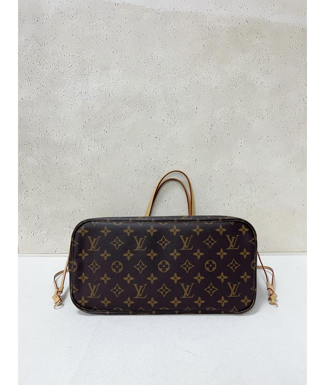 LOUIS VUITTON Коричневая сумка тоут, фото 5