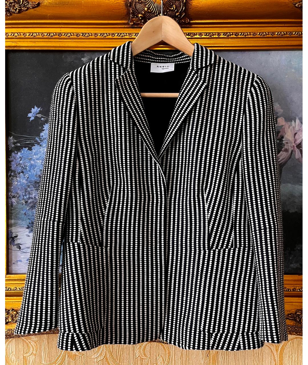 AKRIS Мульти хлопковый жакет/пиджак, фото 10